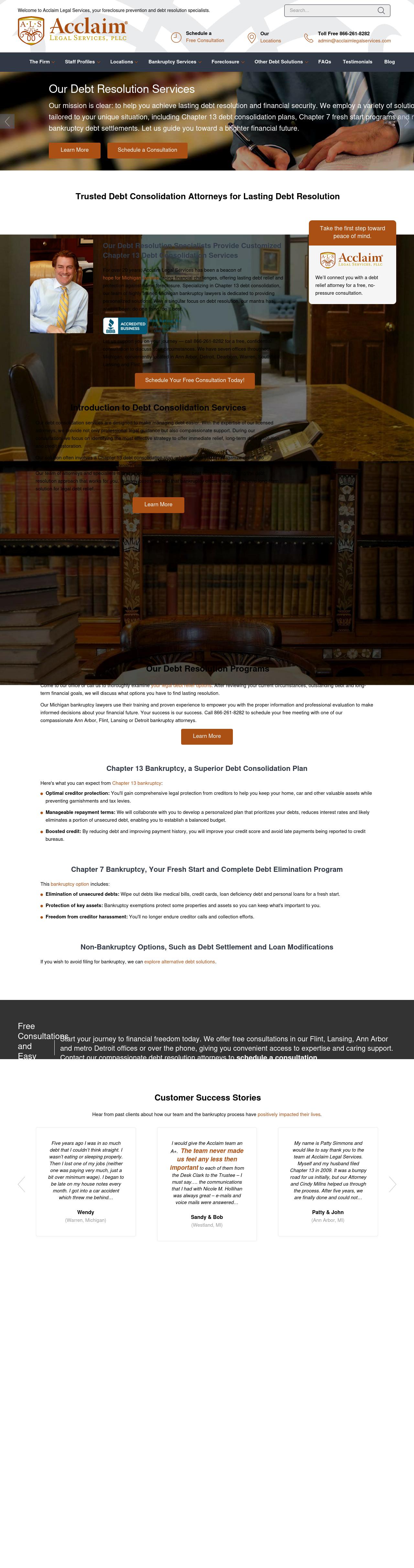 Acclaim Legal Services, PLLC - Flint MI Lawyers