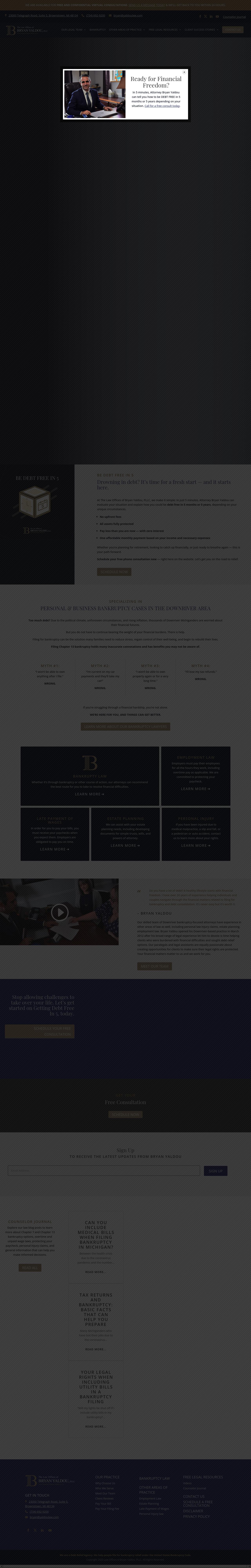 Bryan Yaldou - Brownstown Township MI Lawyers