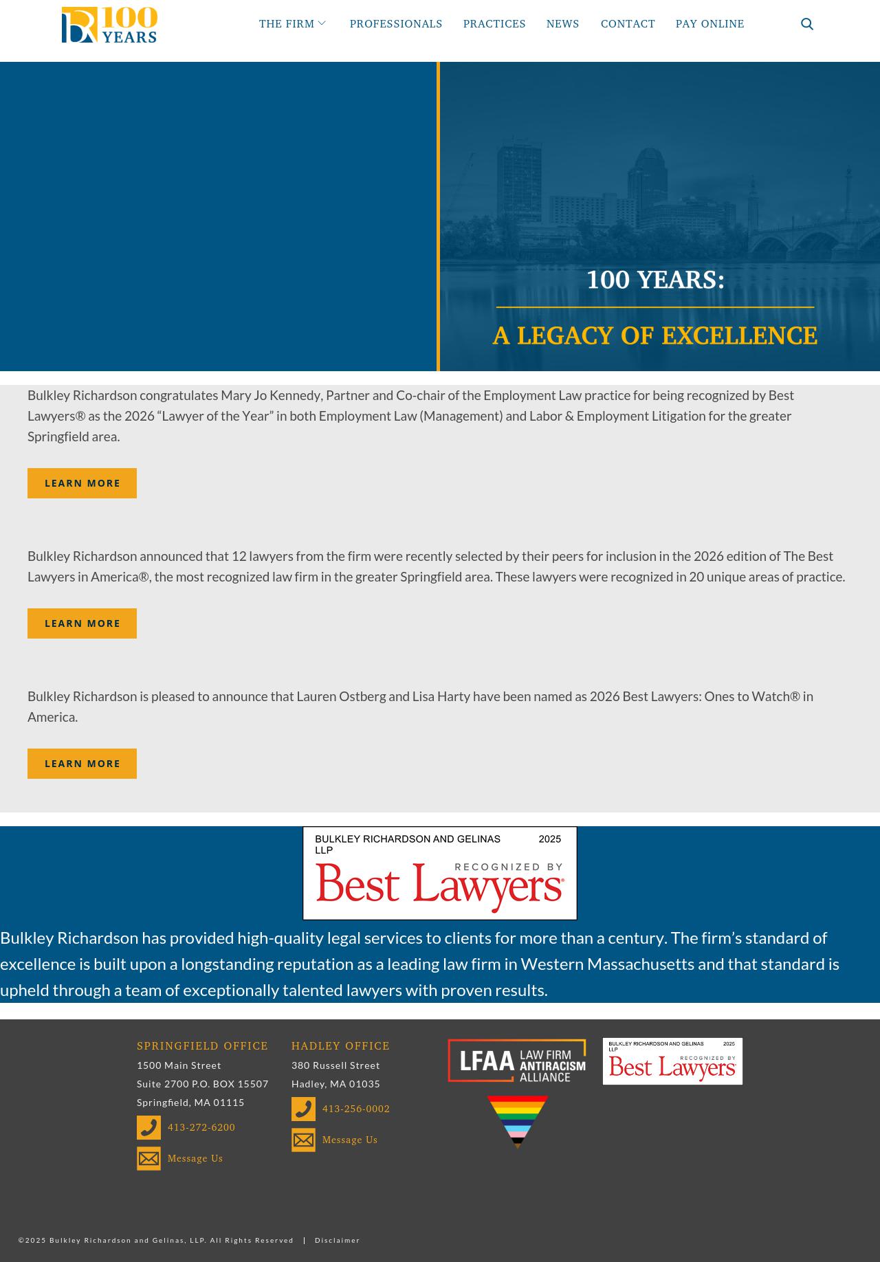 Bulkley, Richardson and Gelinas, LLP - Boston MA Lawyers