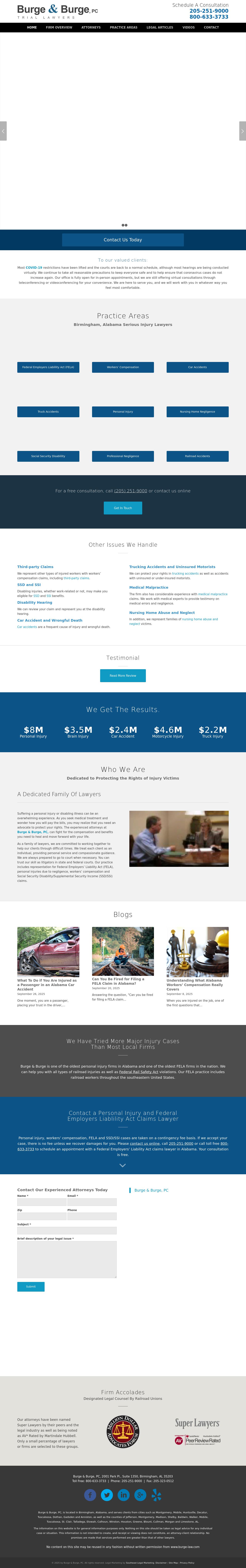 Burge & Burge, PC - Birmingham AL Lawyers