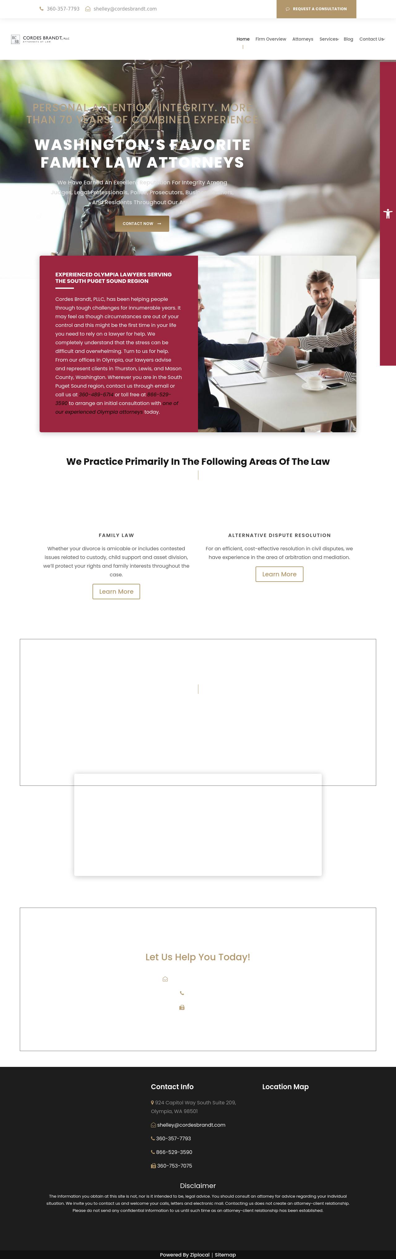 Cordes Brandt, PLLC - Olympia WA Lawyers