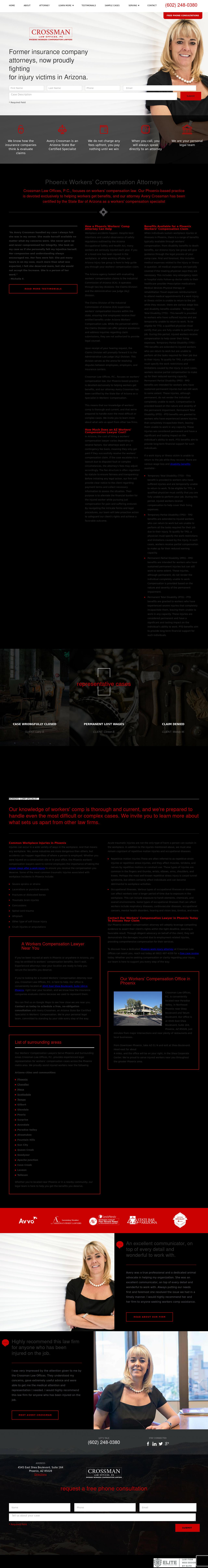 Crossman Law Offices, P.C. - Phoenix AZ Lawyers