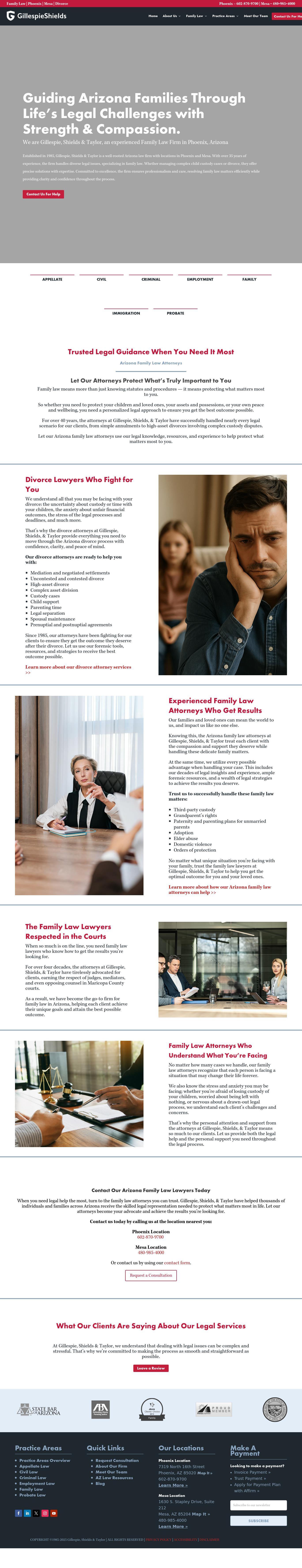 Gillespie, Shields & Durrant - Phoenix AZ Lawyers