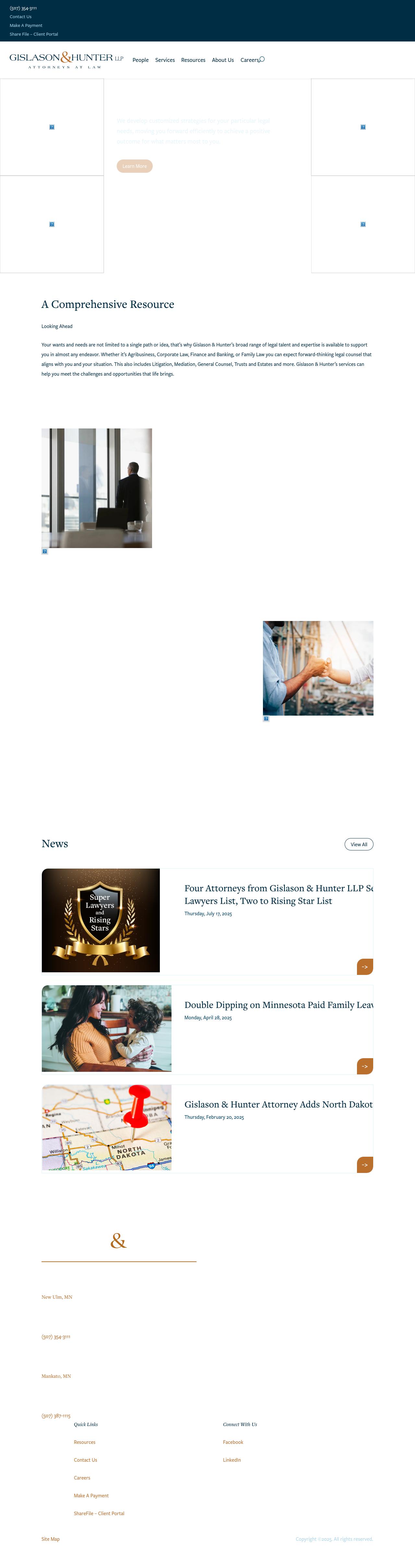 Gislason & Hunter LLP - Mankato MN Lawyers