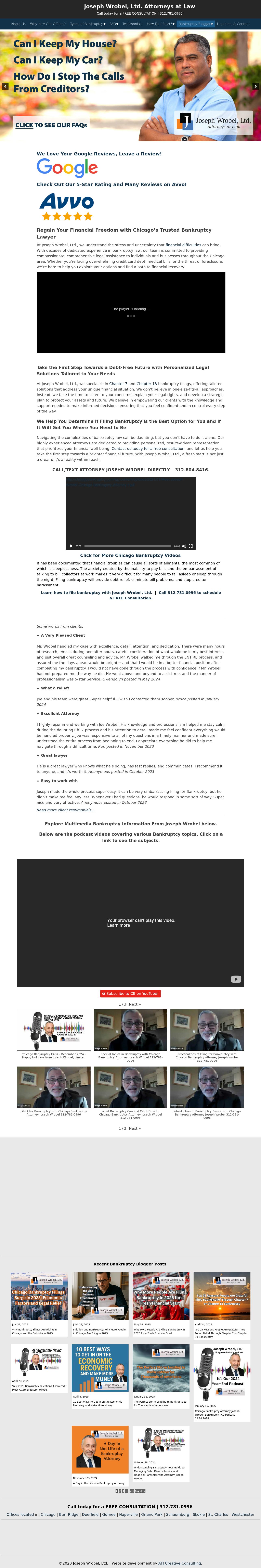 Joseph Wrobel, Ltd. - Orland Park IL Lawyers