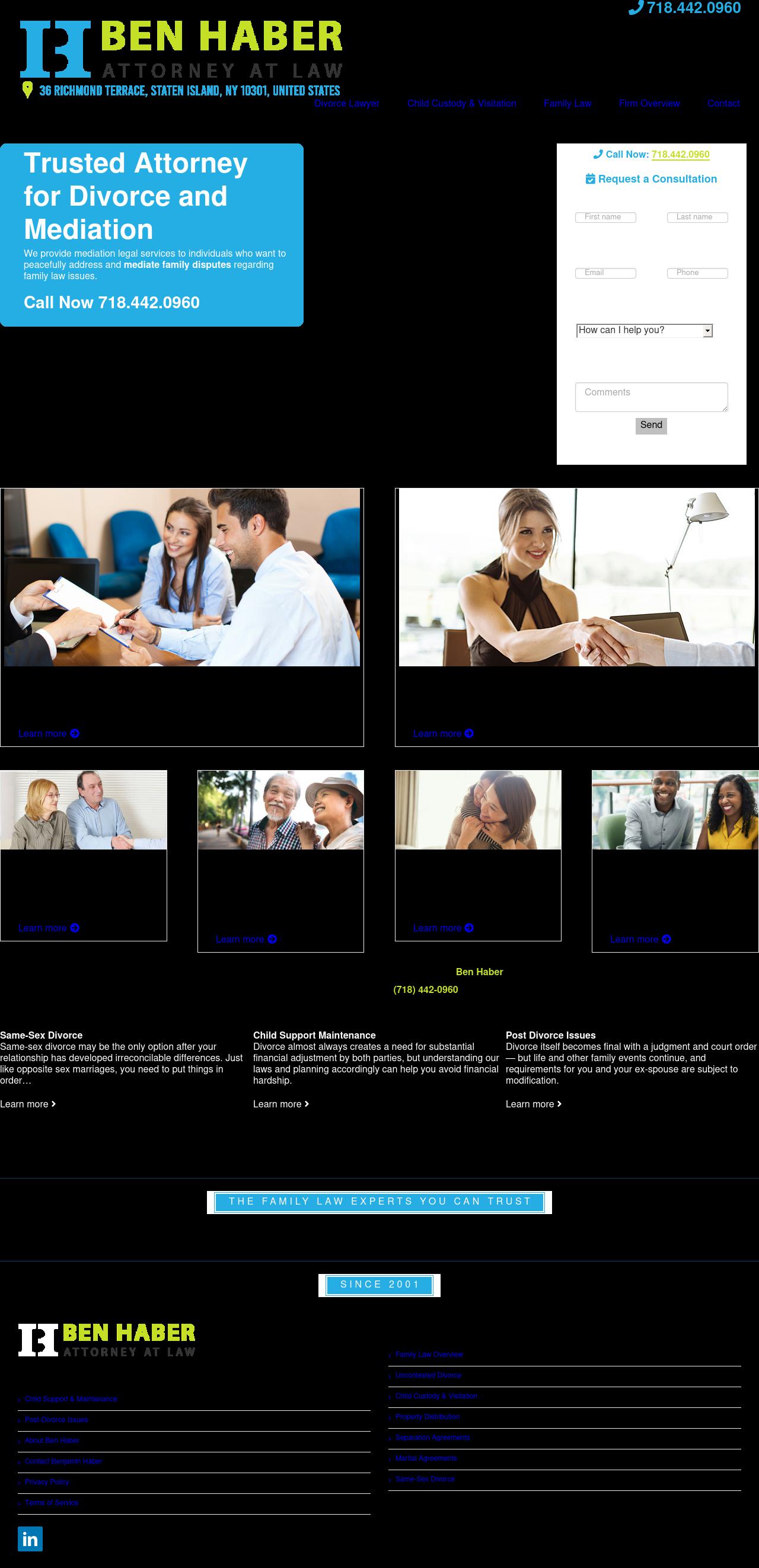 Law office of Benjamin Haber - Staten Island NY Lawyers