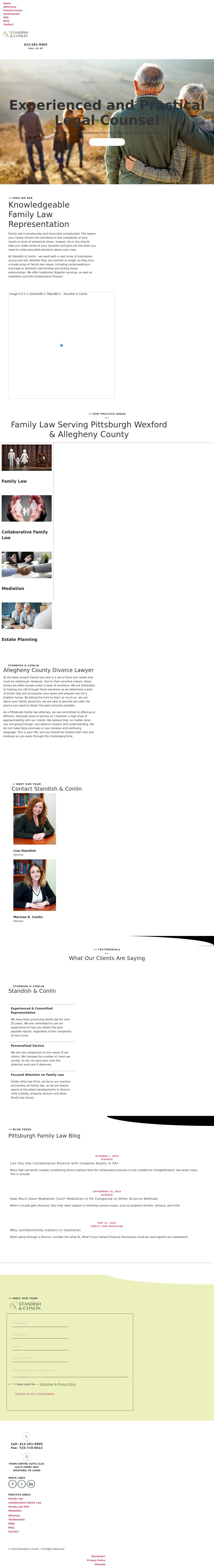 Law Offices of Lisa Standish - Wexford PA Lawyers