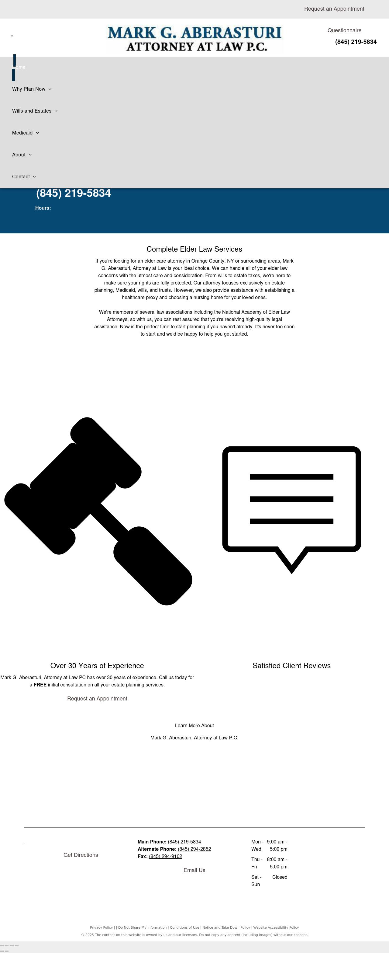 Mark G. Aberasturi Attorney  At  Law - Goshen NY Lawyers
