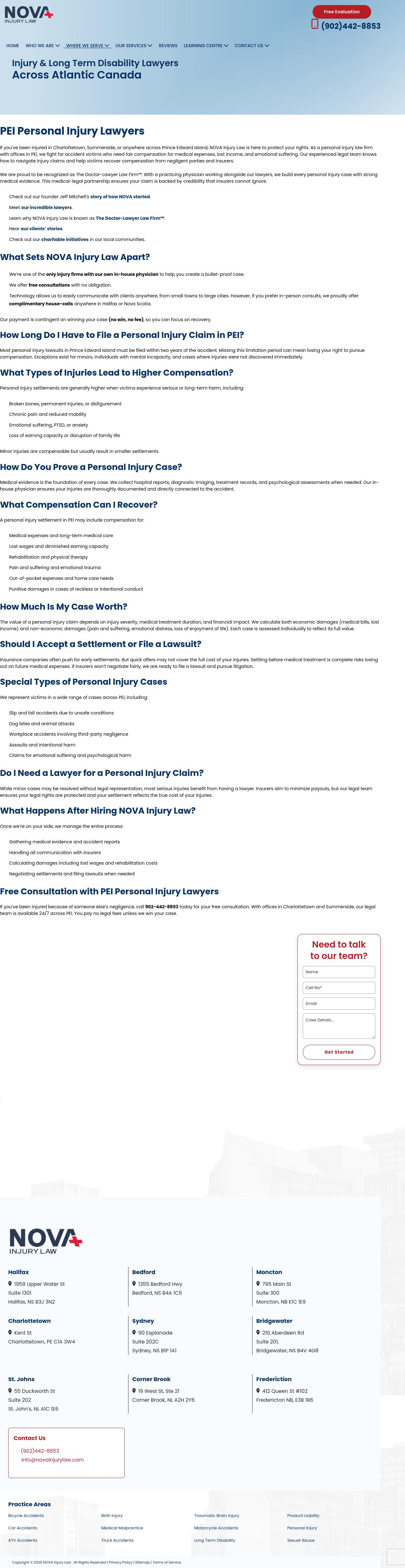 SHANNON LEE - Charlottetown PA Lawyers