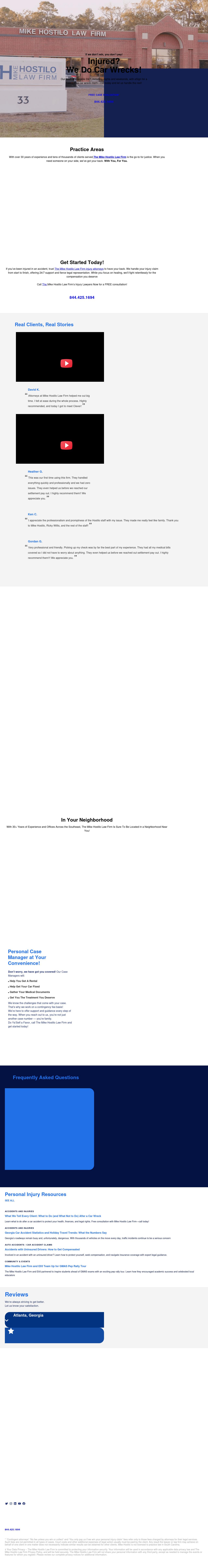 Michael Hostilo, Attorney at Law - Savannah GA Lawyers