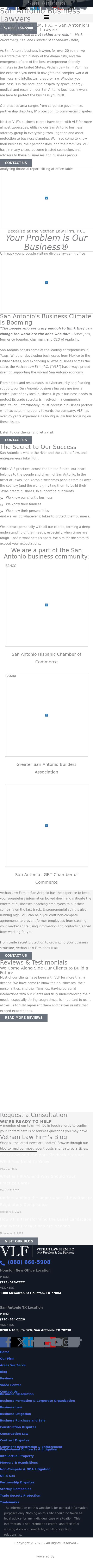 Vethan Law Firm P.C. - San Antonio TX Lawyers