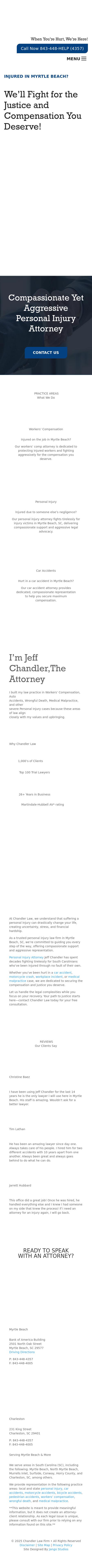 Chandler Law Firm - Myrtle Beach SC Lawyers
