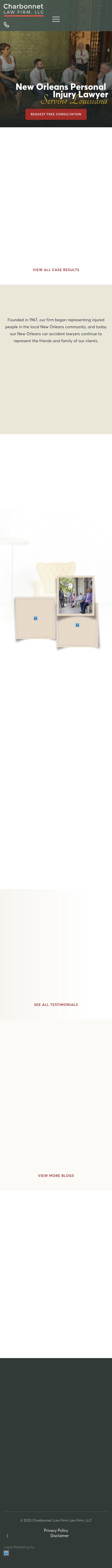 Charbonnet Law Firm LLC - Metairie LA Lawyers