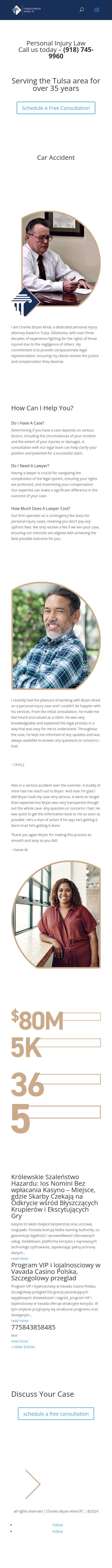 Charles Bryan Alred, PC - Tulsa OK Lawyers