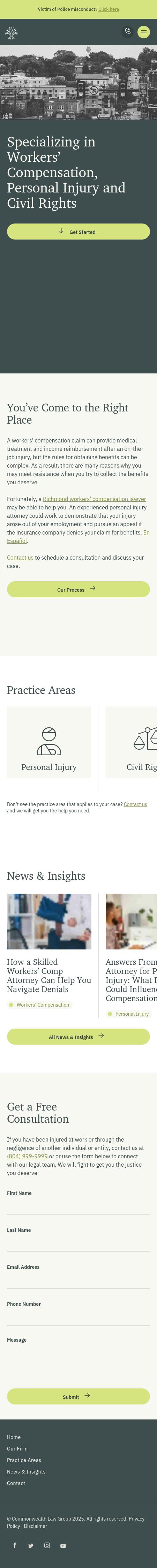 Commonwealth Law Group - Richmond VA Lawyers