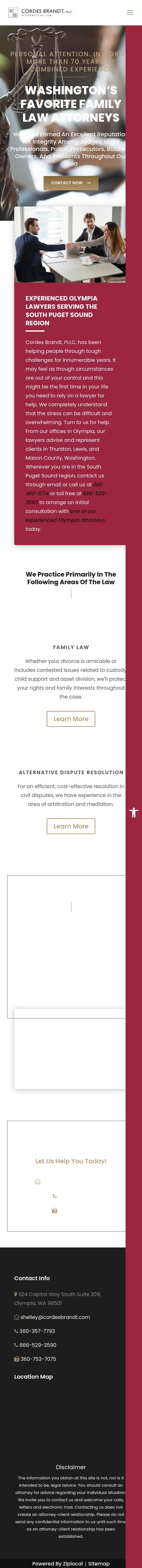 Cordes Brandt, PLLC - Olympia WA Lawyers