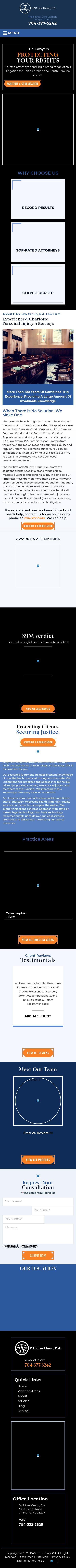 DeVore, Acton & Stafford, P.A. - Charlotte NC Lawyers
