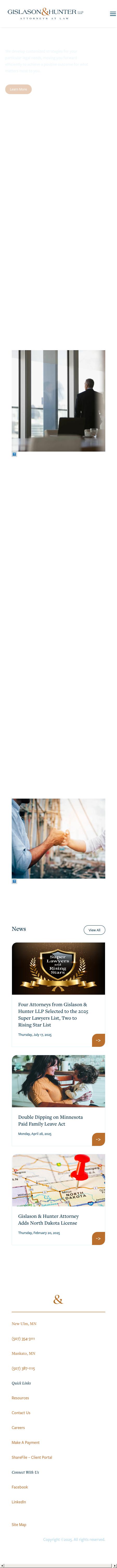 Gislason & Hunter LLP - Minneapolis MN Lawyers