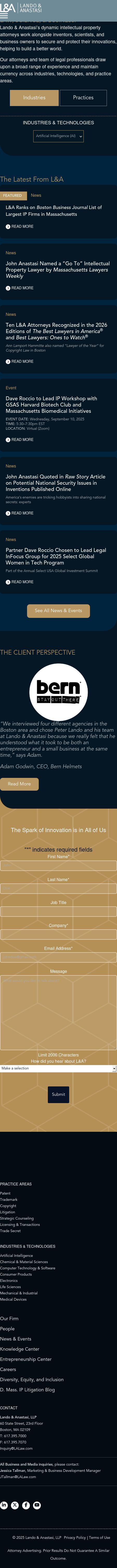 Lando & Anastasi, LLP - Cambridge MA Lawyers