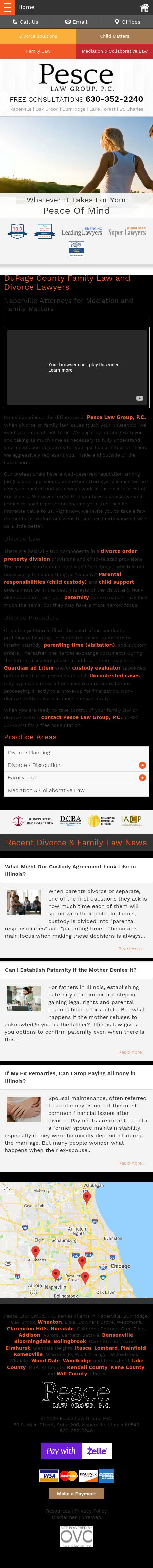 Pesce Law Group, P.C. - Naperville IL Lawyers