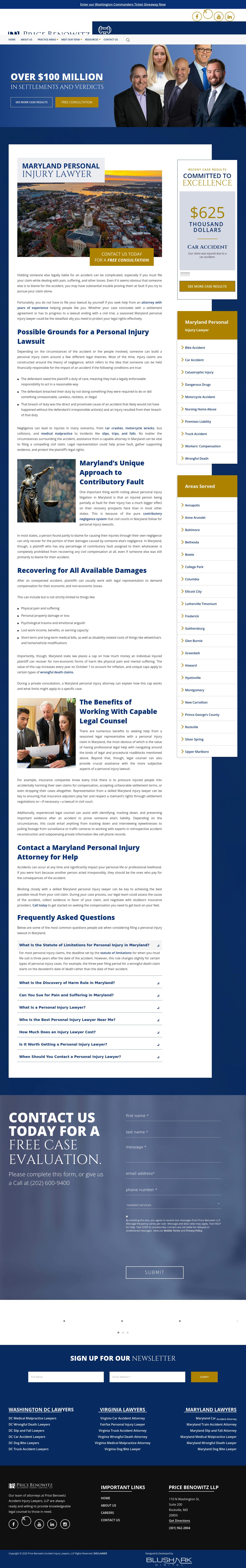 Price Benowitz, LLP - Ellicott City MD Lawyers