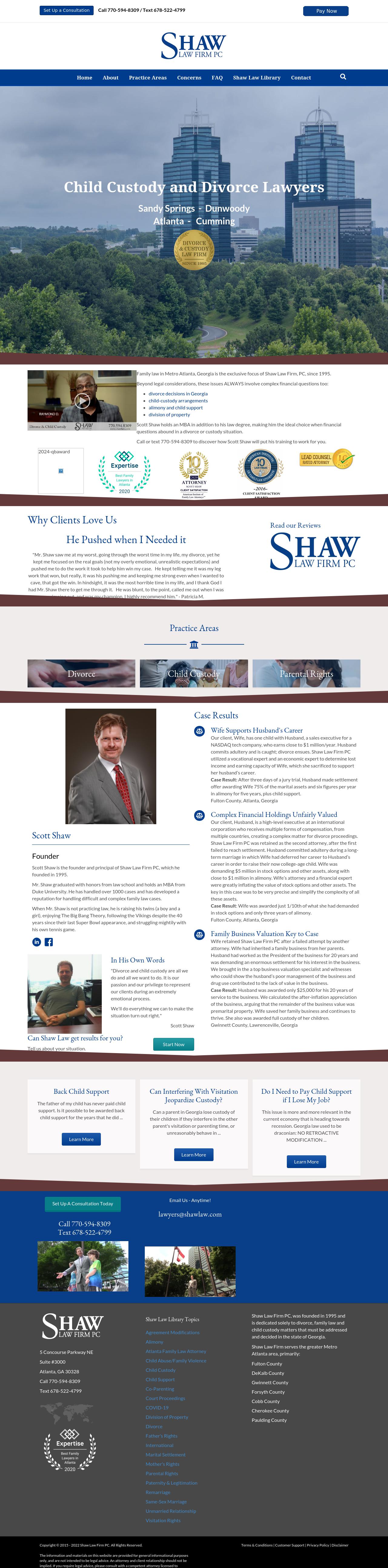 Shaw Law Firm, LLC - Atlanta GA Lawyers