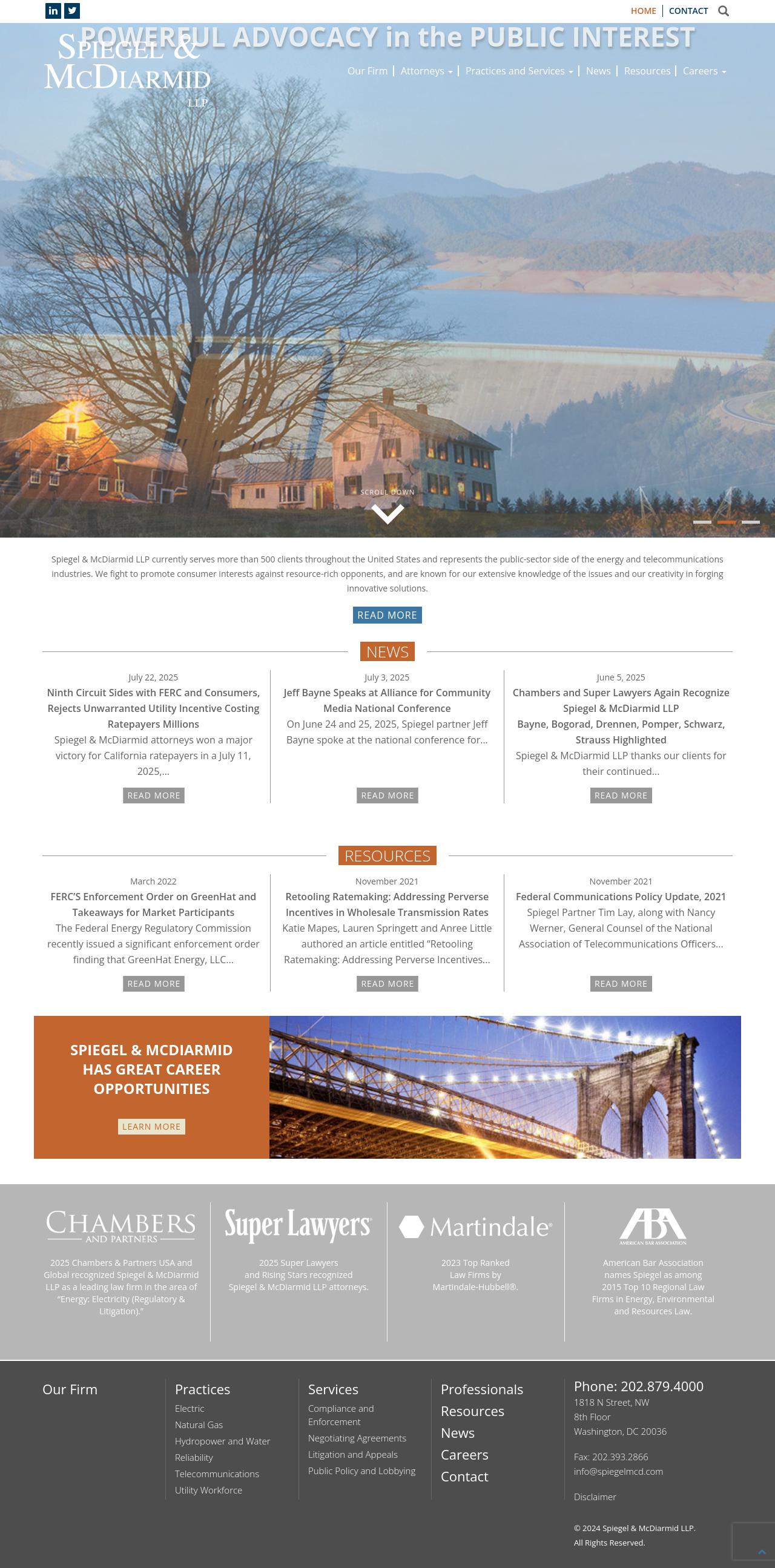 Spiegel & McDiarmid LLP - Washington DC Lawyers