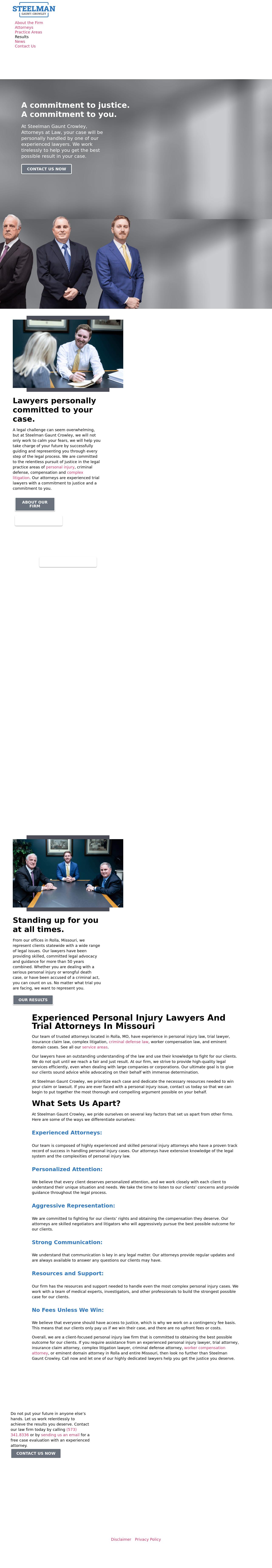 Steelman, Gaunt & Horsefield - Jefferson City MO Lawyers