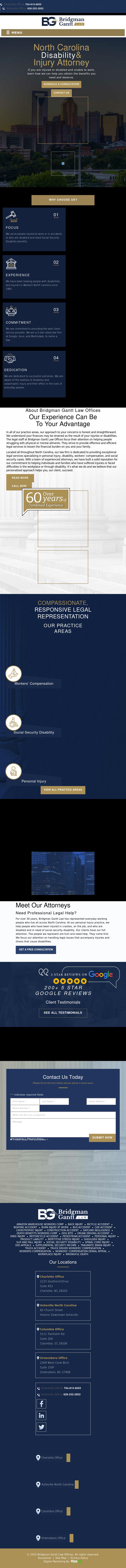 Bridgman Law Offices, PLLC - Charlotte NC Lawyers