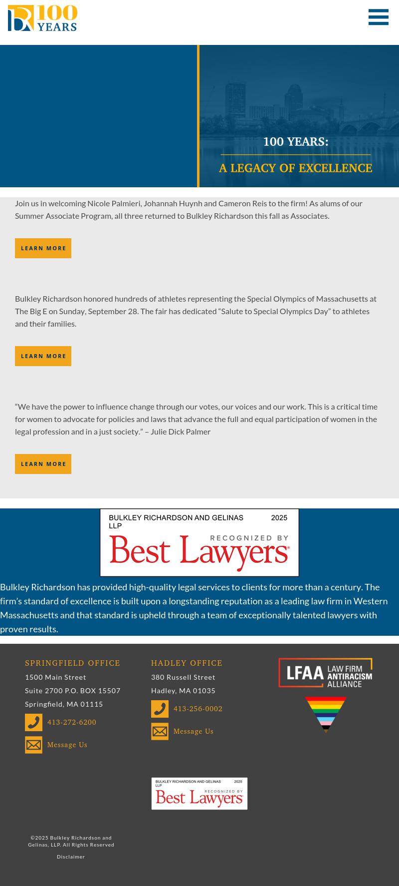 Bulkley, Richardson and Gelinas, LLP - Boston MA Lawyers