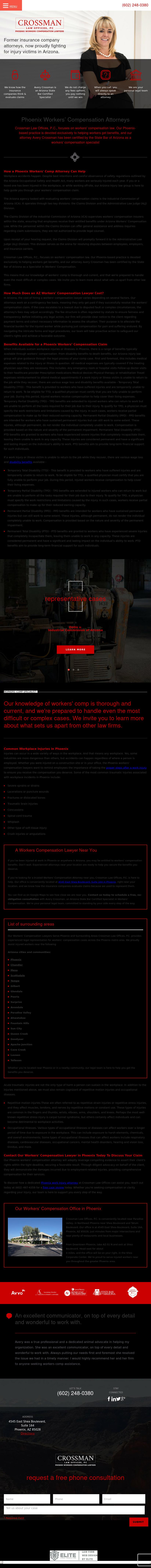 Crossman Law Offices, P.C. - Phoenix AZ Lawyers