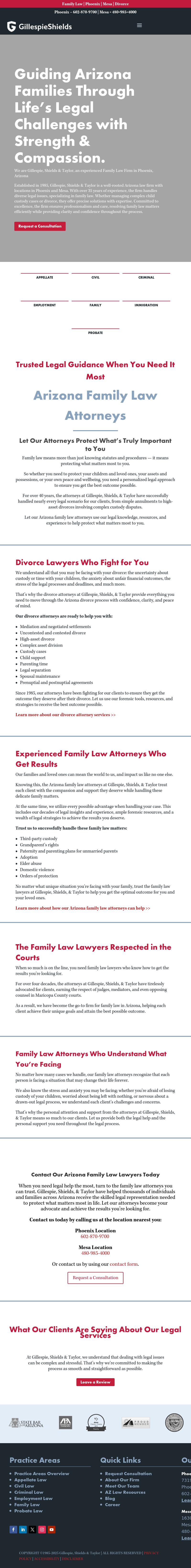 Gillespie, Shields, Durrant & Goldfarb - Phoenix AZ Lawyers