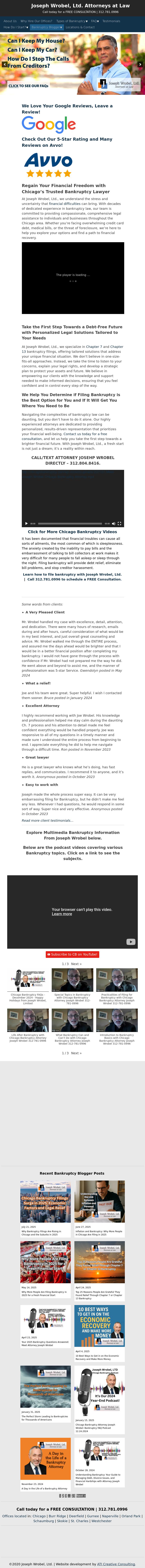 Joseph Wrobel, Ltd. - Schaumburg IL Lawyers