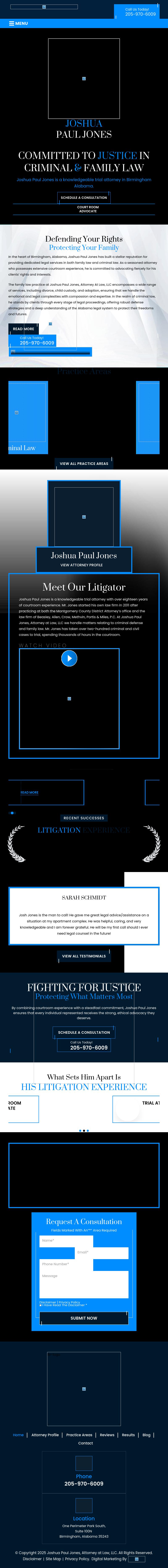 Joshua Paul Jones, Attorney at Law, LLC - Birmingham AL Lawyers