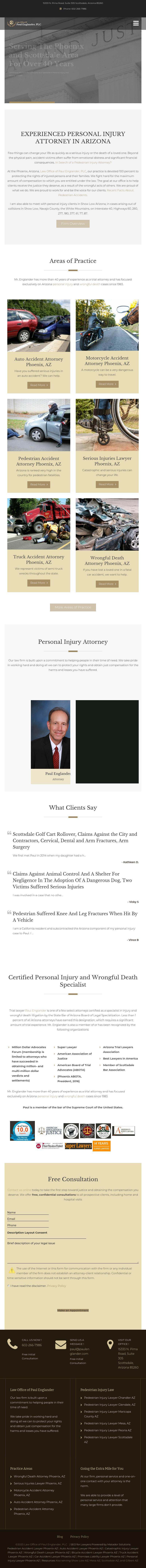 Law Office of Paul Englander, PLC - Phoenix AZ Lawyers