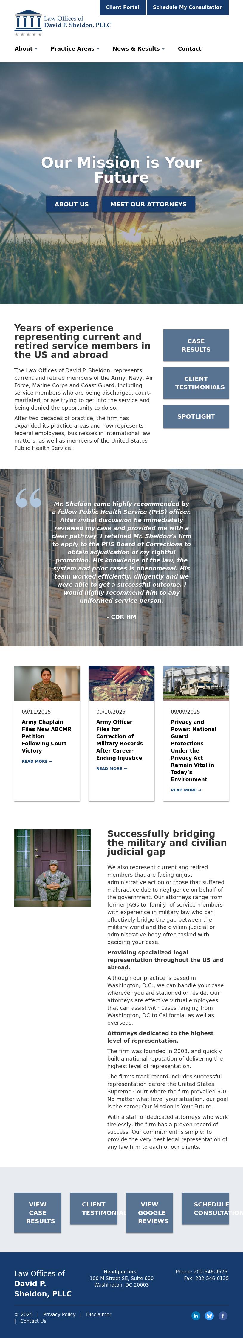 Law Offices of David P. Sheldon - Washington DC Lawyers