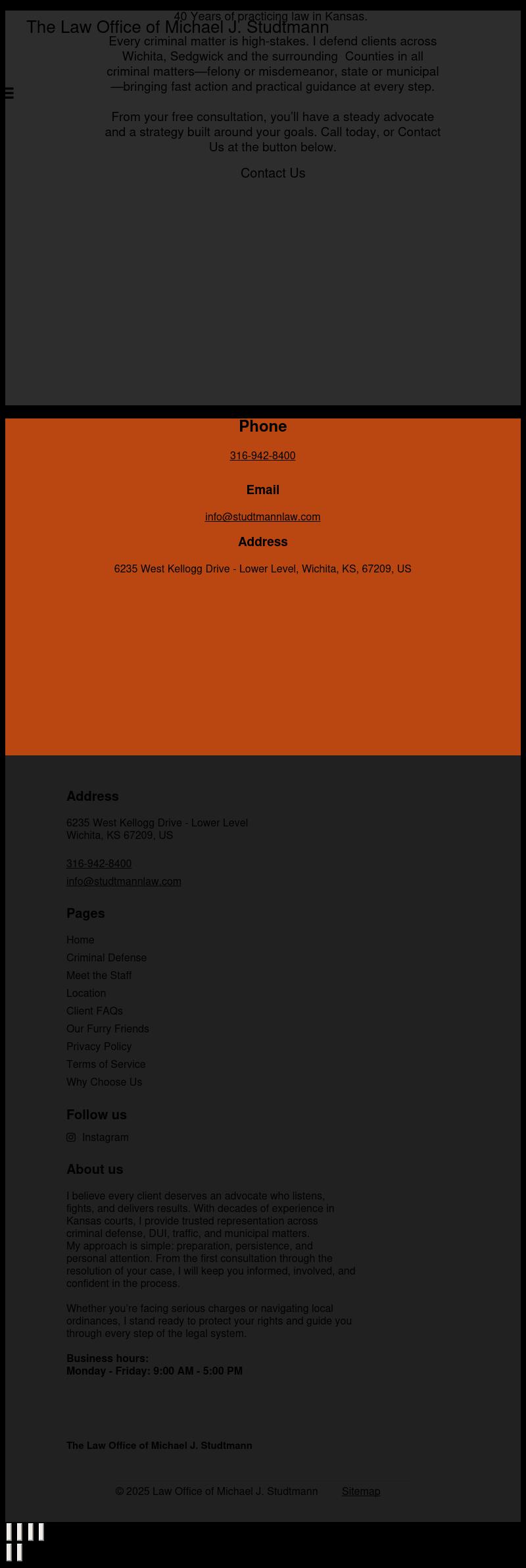 Law Offices of Michael J. Studtmann, P.A. - Wichita KS Lawyers
