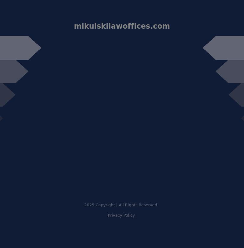 Law Offices of Thaddeus P. Mikulski, Jr. - Fairless Hills PA Lawyers