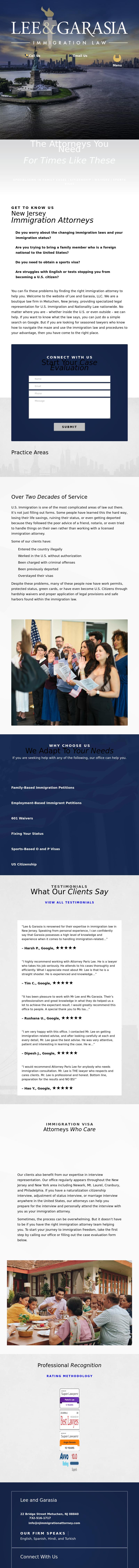 Lee & Garasia, LLC - Edison NJ Lawyers