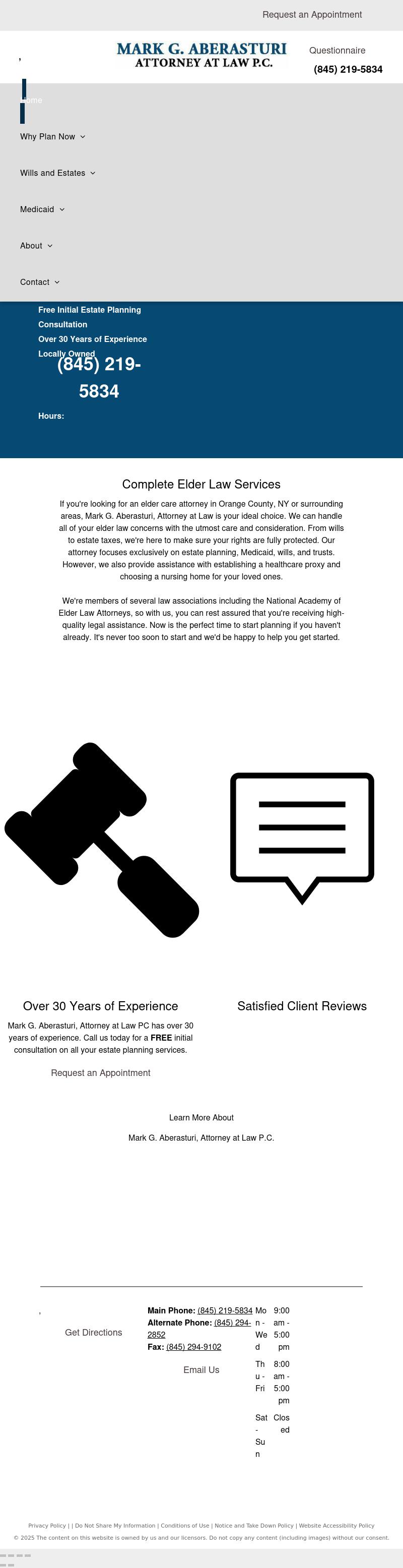 Mark G. Aberasturi Attorney  At  Law - Goshen NY Lawyers