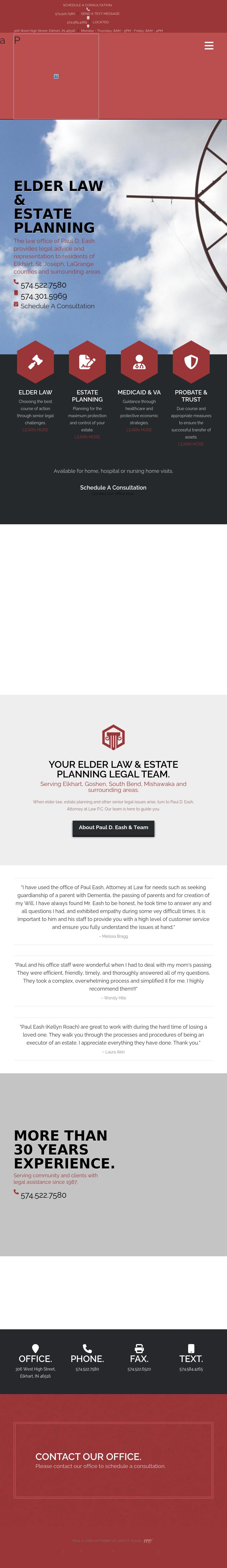 Paul D. Eash - Elkhart IN Lawyers