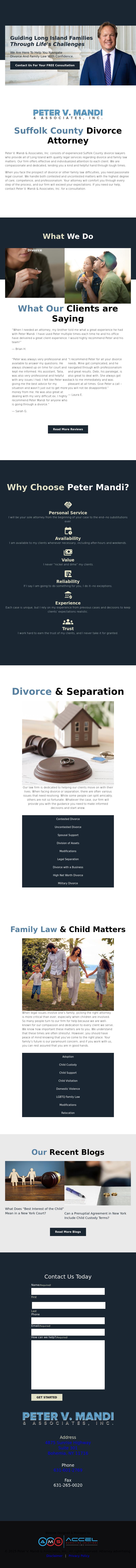 Peter V. Mandi & Associates, Inc. - Bohemia NY Lawyers