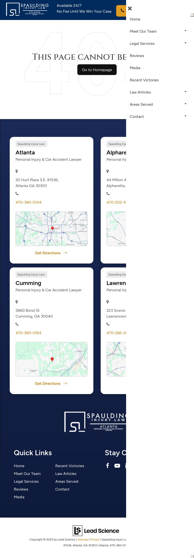 Spaulding Injury Law - Cumming GA Lawyers