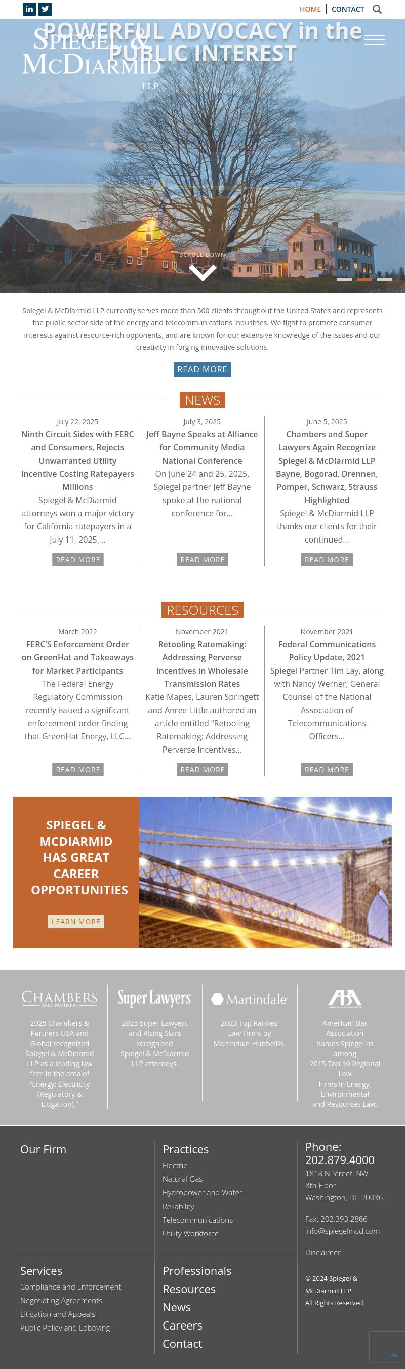Spiegel & McDiarmid LLP - Washington DC Lawyers