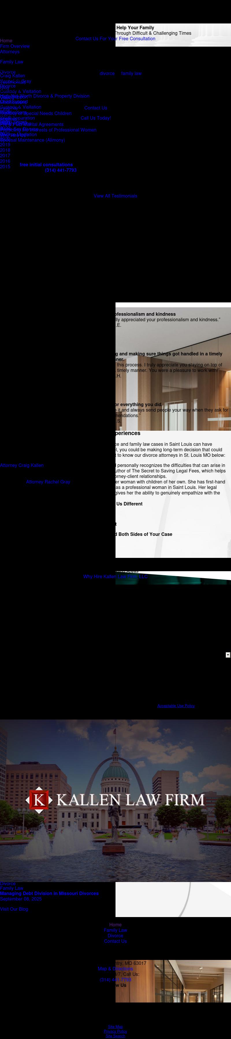Kallen Law Firm, LLC - Town and Country MO Lawyers