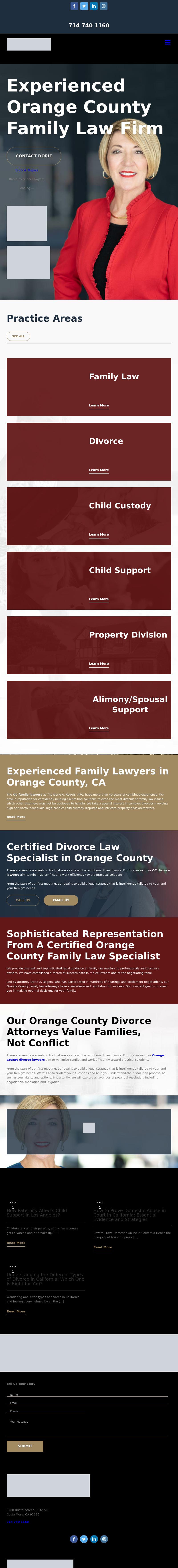 The Law Offices of Dorie A. Rogers, APC - Orange CA Lawyers