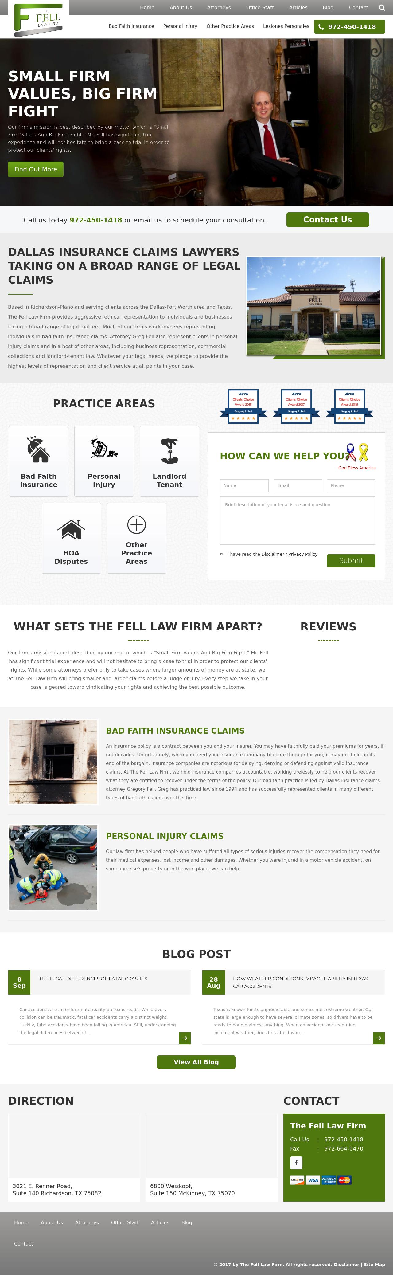 The Fell Law Firm - Richardson TX Lawyers