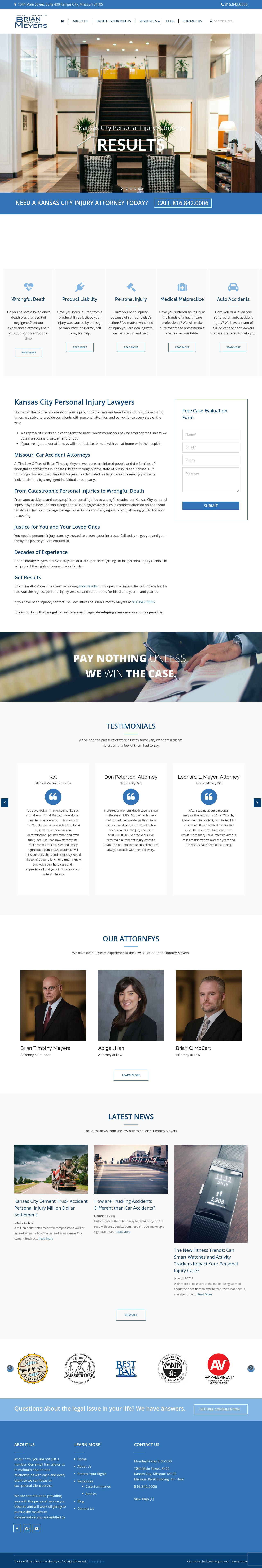 The Law Offices of Brian Timothy Meyers - Kansas City MO Lawyers